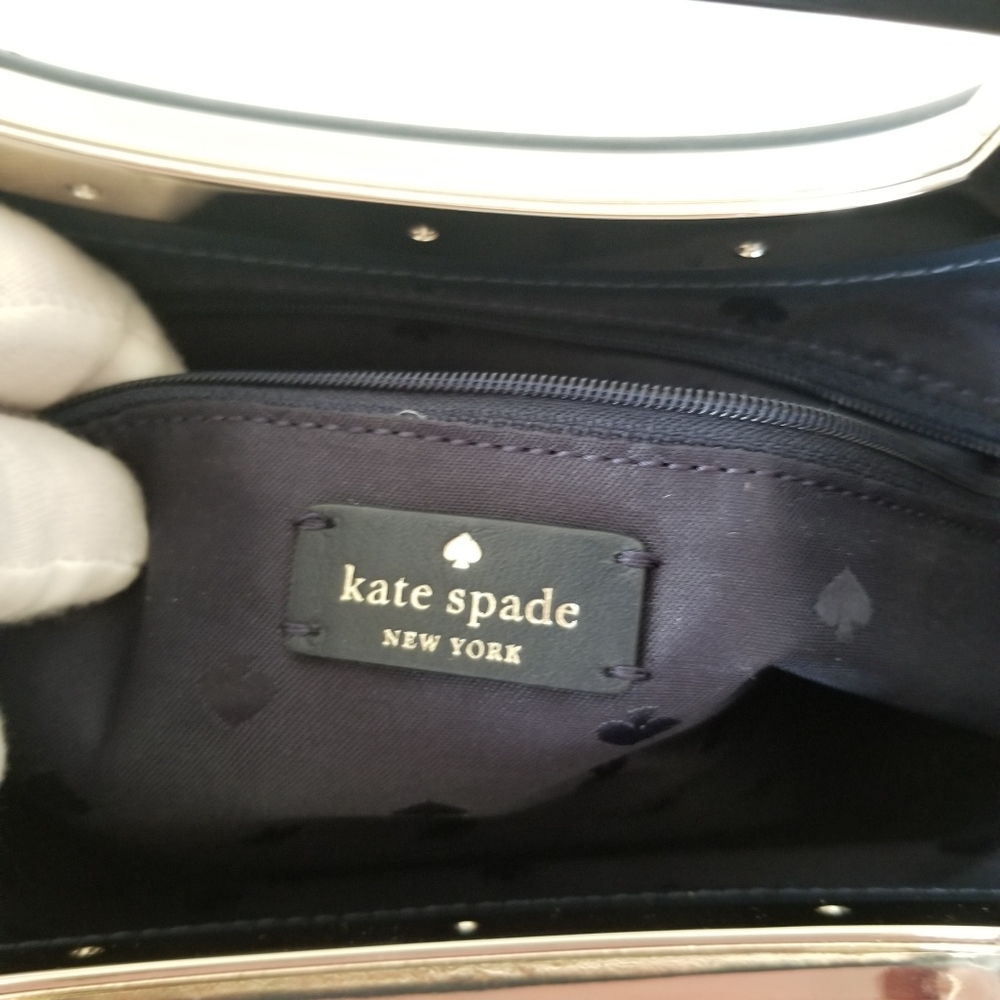 Kate Spade Woven Convertible Clutch Bag Crossbody - Picture 11 of 13